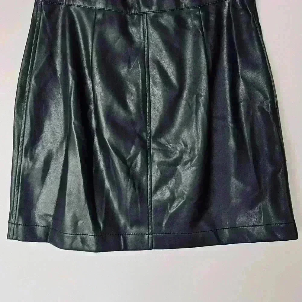 Revolve NBD Faux Leather Zip-Up Mini Skirt - Picture 5 of 8